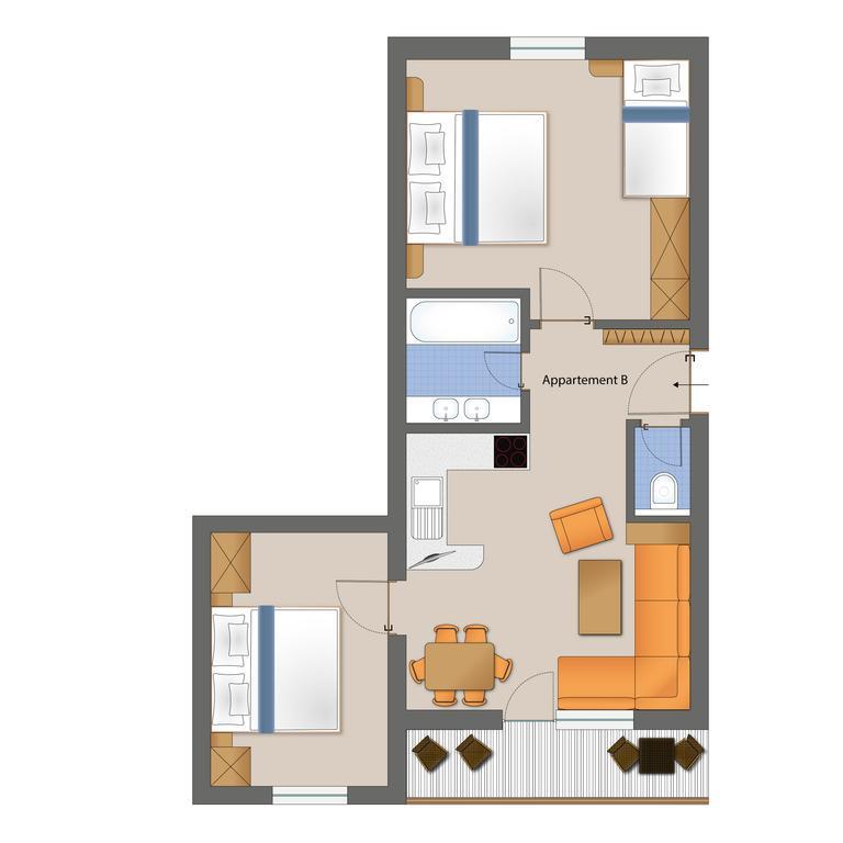 An Der Via Claudia Augusta Apartment Fiss Luaran gambar